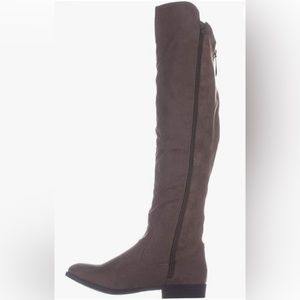 Style & Co. Shoes Hayley Almond Toe Over Knee Fashion Truffle Women's 9 M New